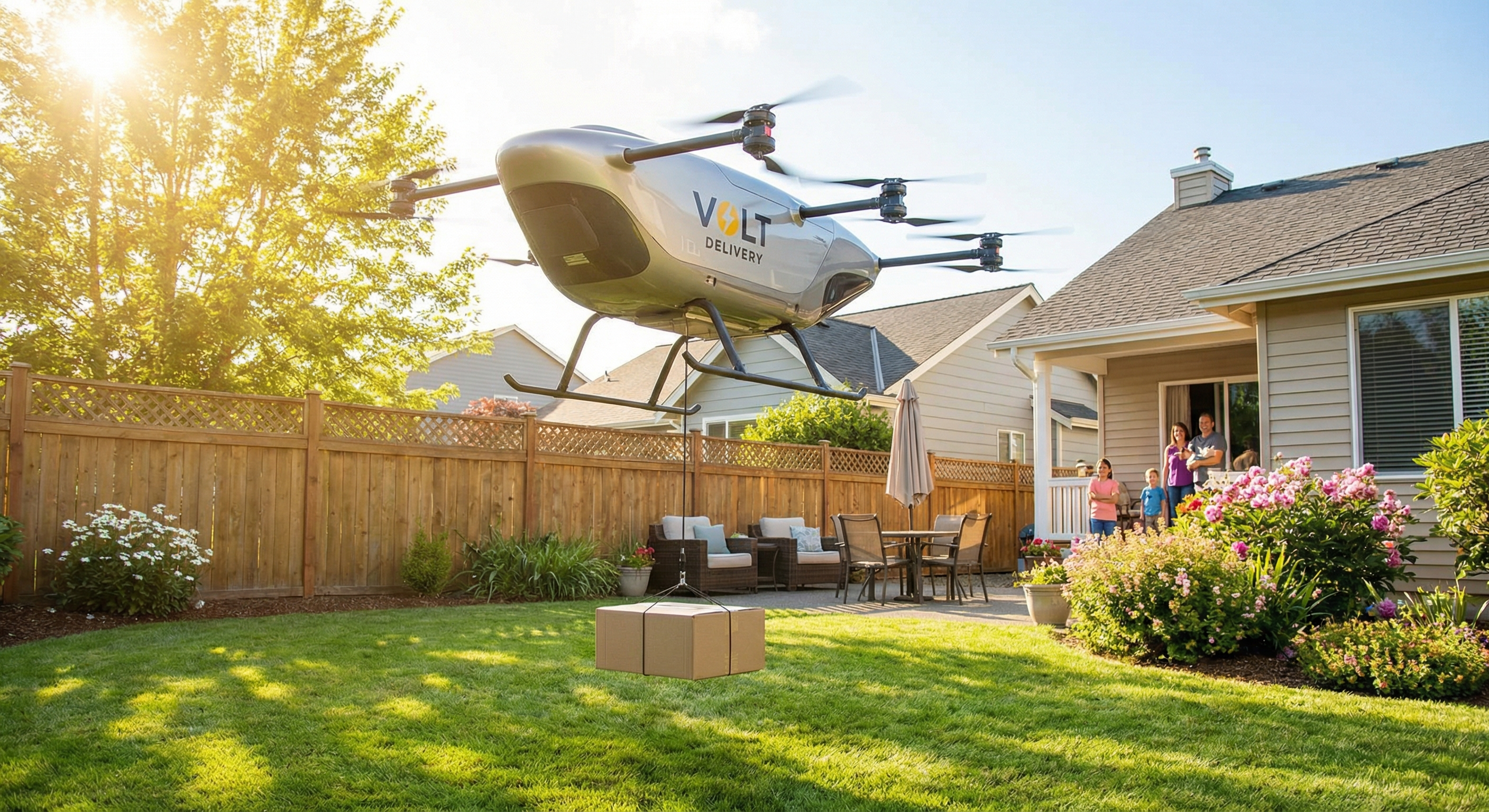 Commercial Delivery Drone