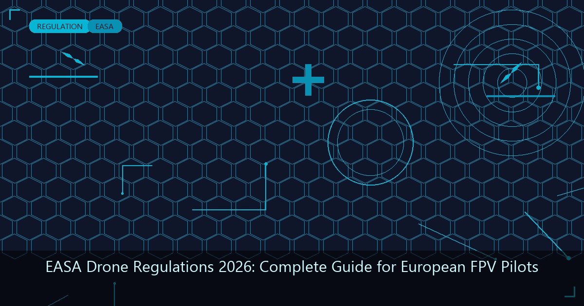 EASA Drone Regulations 2026: Complete Guide for European FPV Pilots ...