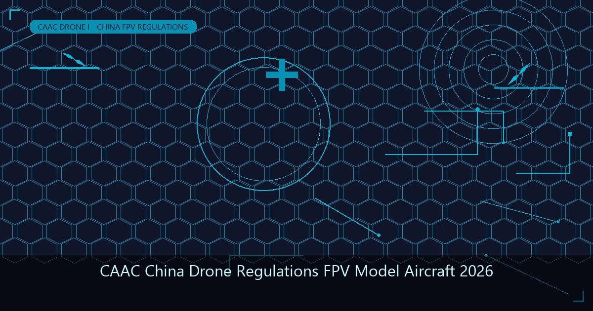 CAAC China Drone Regulations 2026: FPV and Model Aircraft Compliance ...