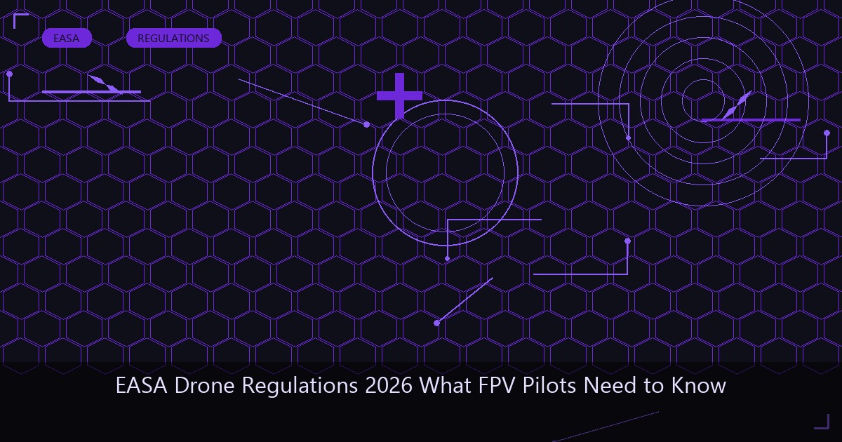 EASA Drone Regulations 2026: What FPV Pilots Need to Know - UAVMODEL ...