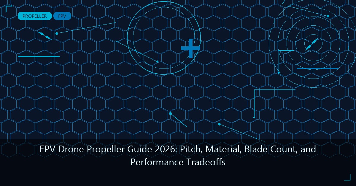 FPV Drone Propeller Guide 2026: Pitch, Material, Blade Count, and ...