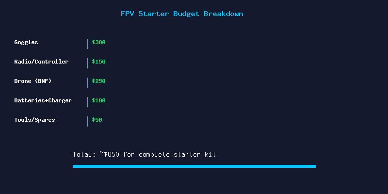 FPV Starter Budget Breakdown