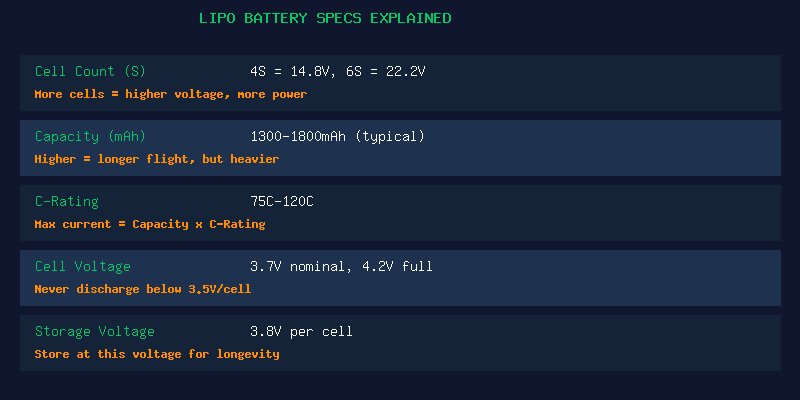 LiPo Battery Specs Explained