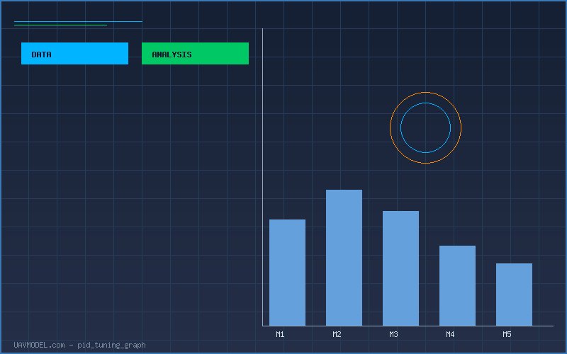 PID response graph showing P, I, and D term contributions