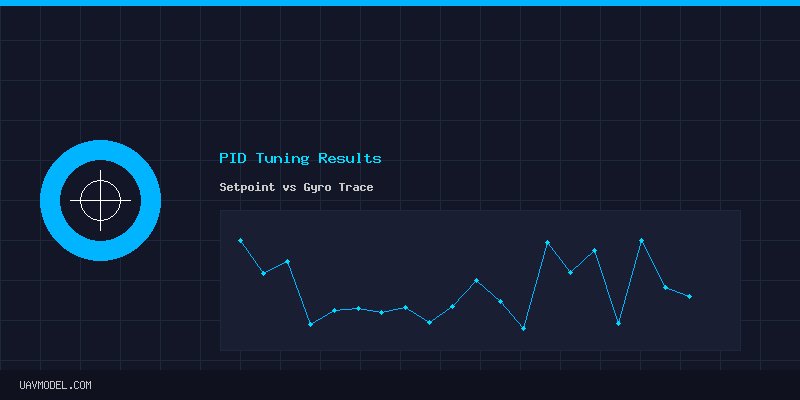 PID Tuning Results - Setpoint vs Gyro Trace
