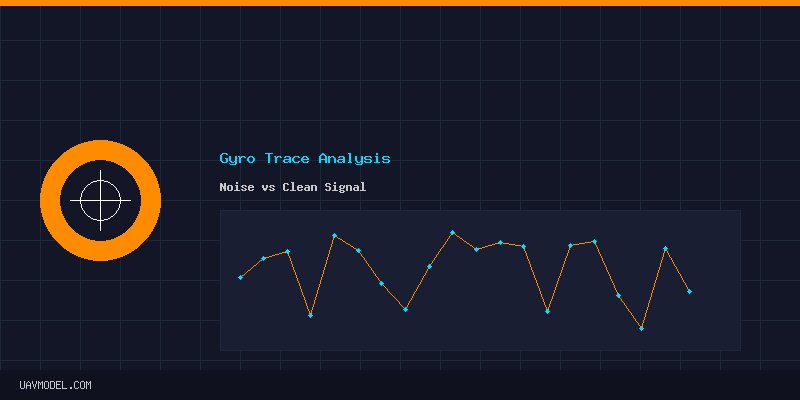 Gyro Trace Analysis - Noise vs Clean Signal